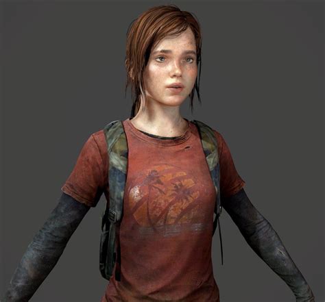 ellie last of us naked